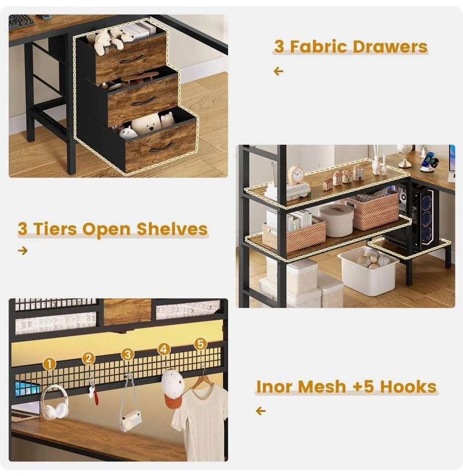 Double loft desk bed frame (just the frame) - photo 4