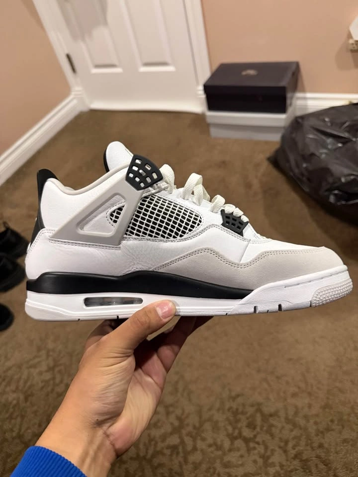 Air Jordan 4 Retro "Military Black" (Men's Size 12) - photo 3