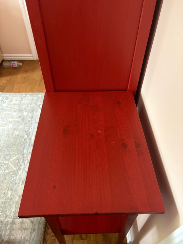 Rare & Discontinued Red IKEA HEMNES 3-drawer bedroom set - photo 2