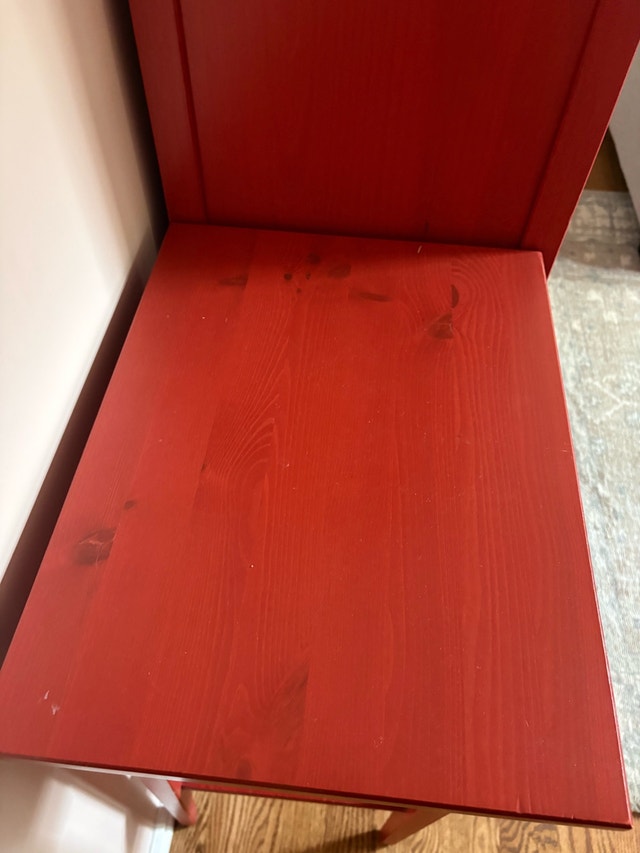 Rare & Discontinued Red IKEA HEMNES 3-drawer bedroom set - photo 4