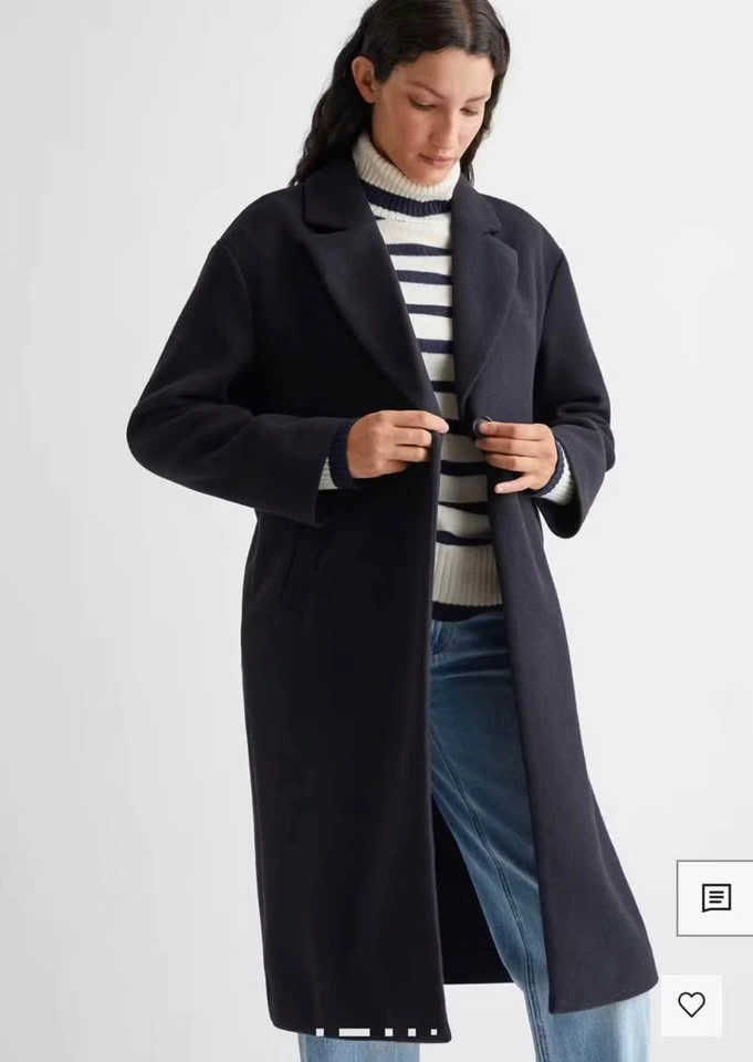 Mango Wool-Blend Overcoat - photo 2