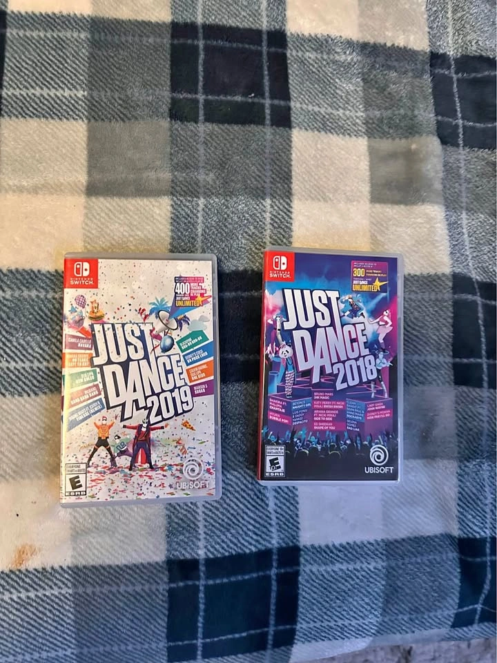 Just dance 2018 and 2019