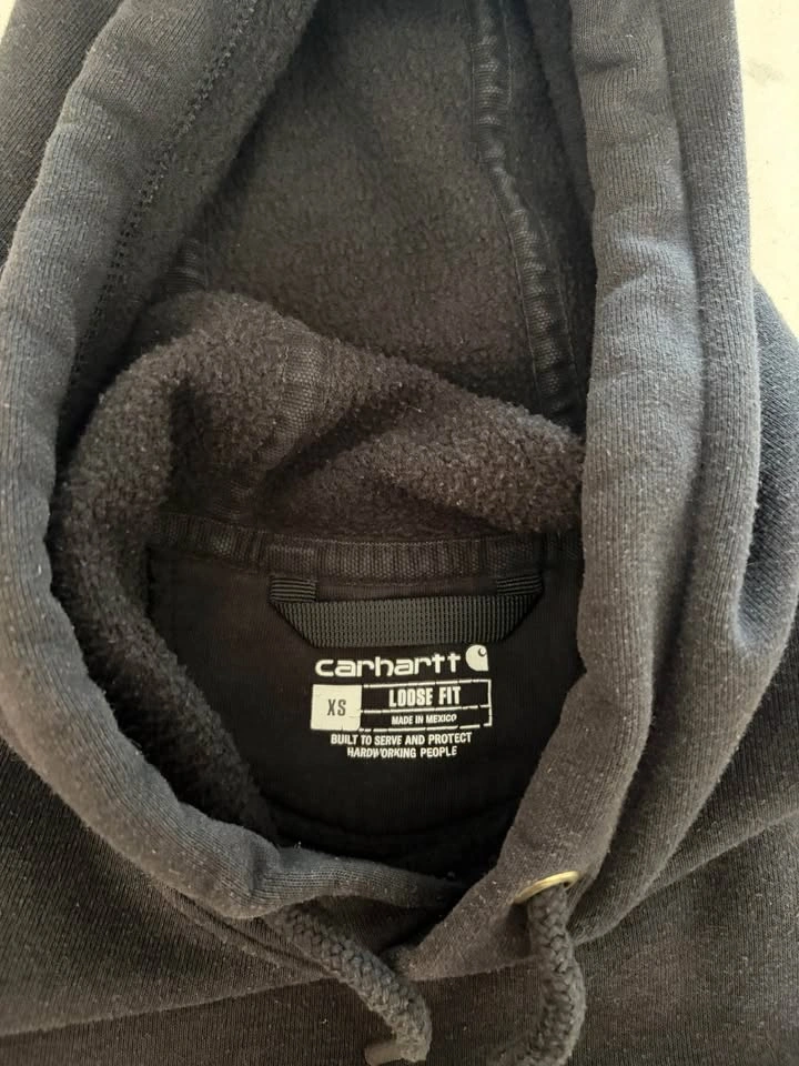 Loose Fit Carhartt Hoodie Size XS - photo 3