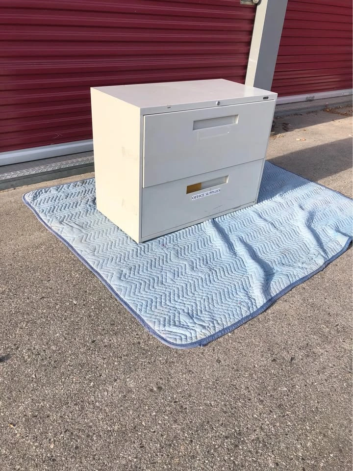 Global Two-Drawer Metal Filing Cabinet - photo 2