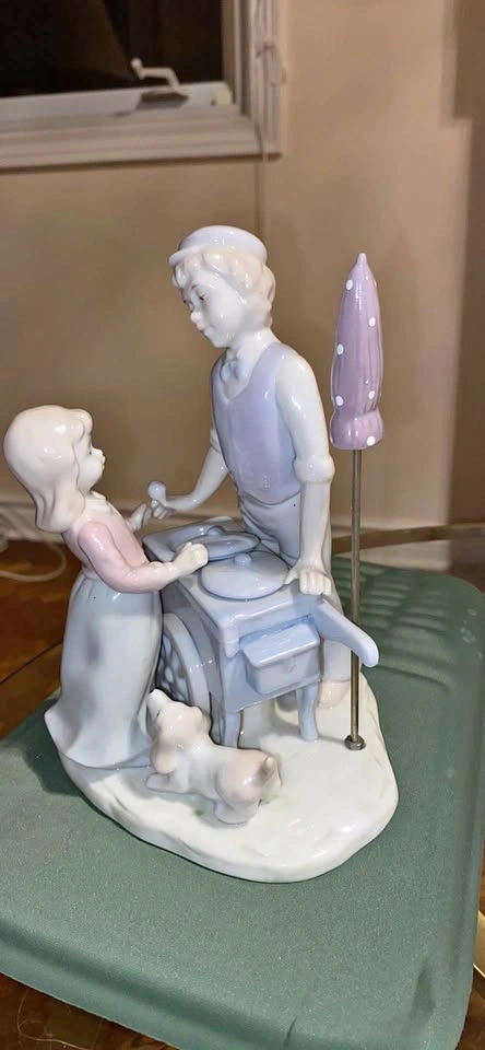 Ice Cream Seller Porcelain Figurine