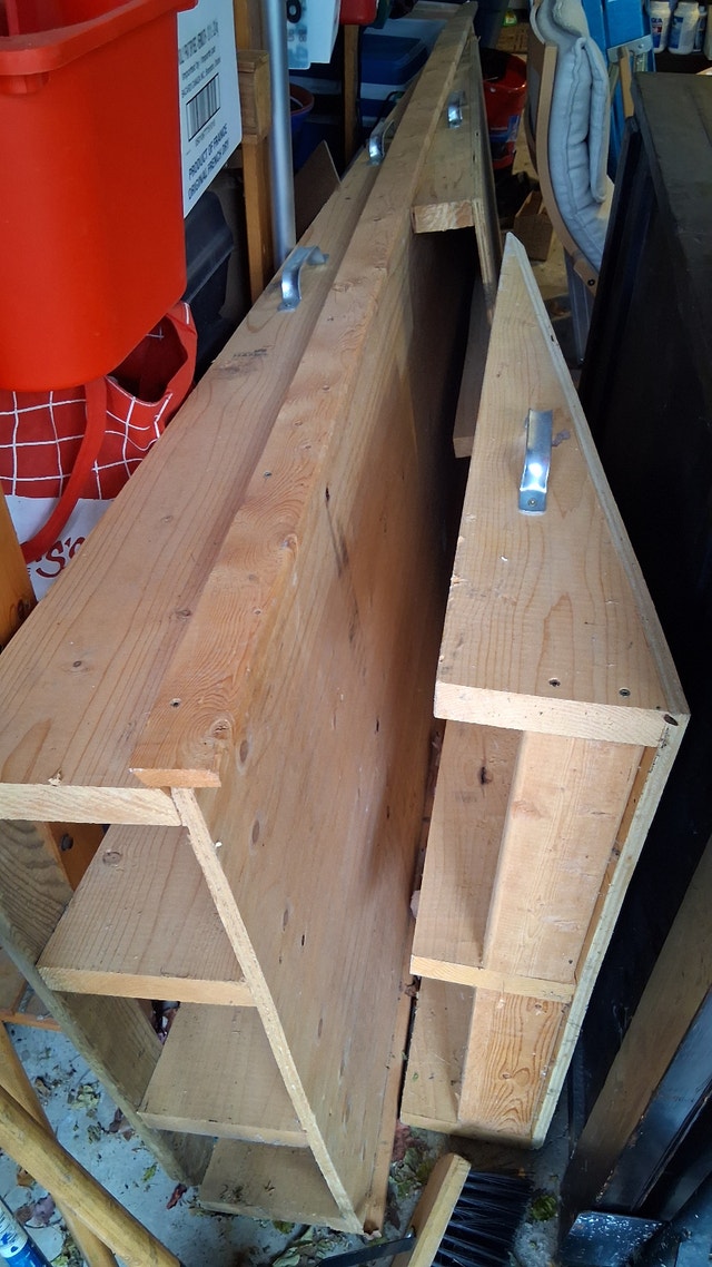 3 Wooden Ramps (Approx. 3, 4 and 8 feet Long)
