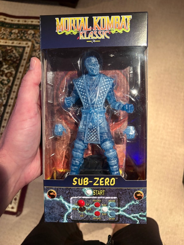 Mortal Kombat Klassic Sub-Zero Action Figure