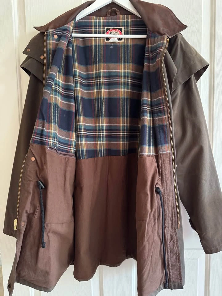 The Australian Outback Collection Oilskin Drover Jacket - XL - photo 2