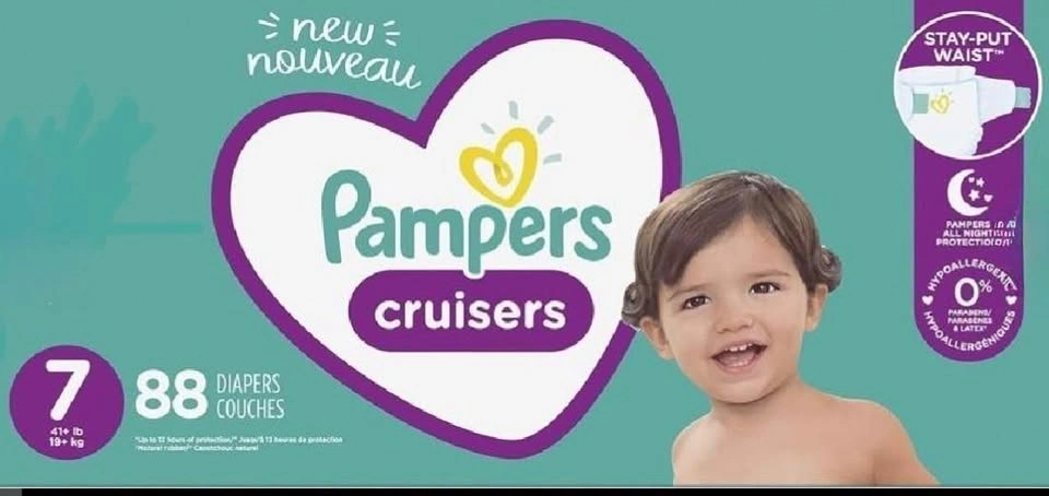 Pampers Cruisers Size 7 Diapers 88 Count - photo 3