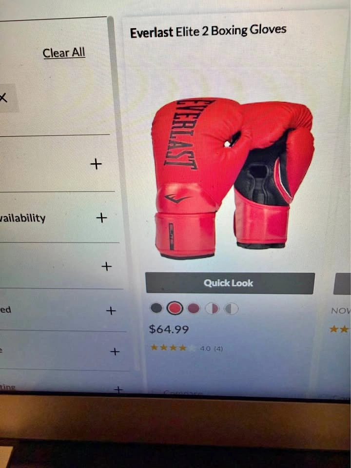 Boxing gloves