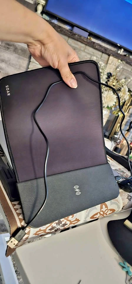 Computer pad with charger