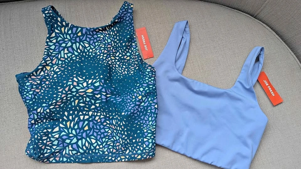 Joe Fresh Workout Tops XS Brand New with Tags