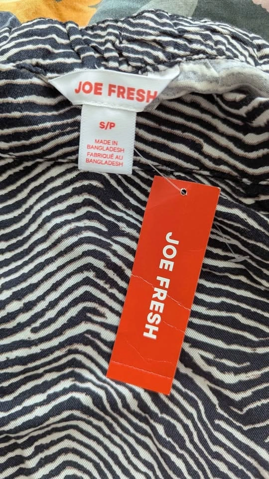 Brand New with Tags Joe Fresh Zebra Print Camisole S - photo 3