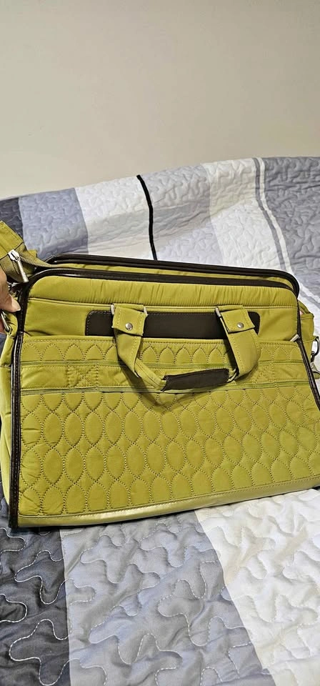 LUG Chariot Green Laptop Bag - Large Size