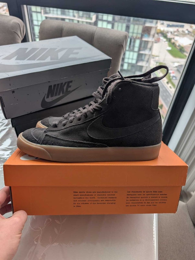 Nike Blazer Mid '77 Suede Brown Gum Sole US 9.5 - Worn