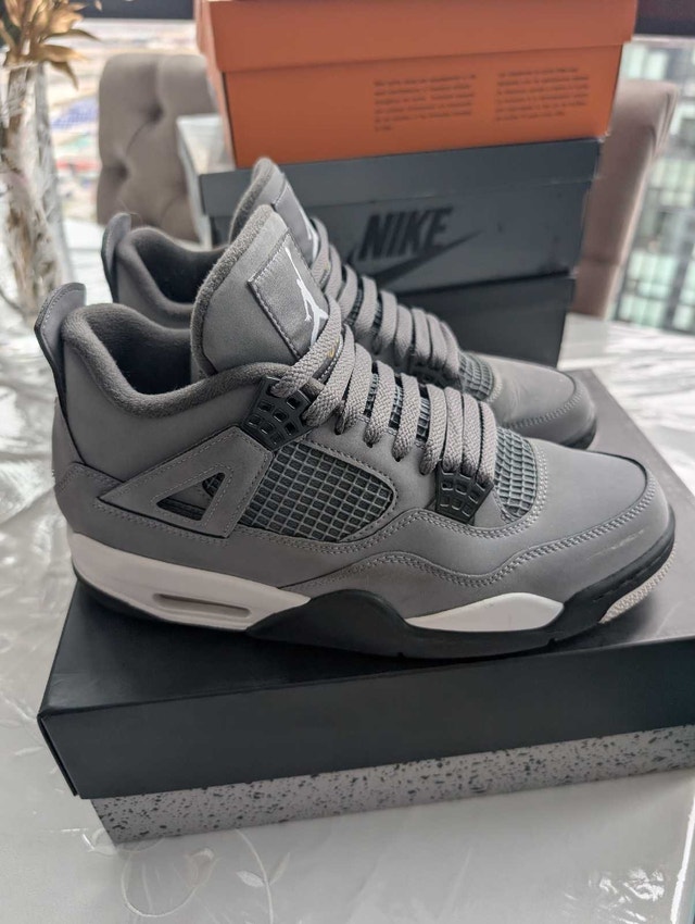 Air Jordan 4 Retro Cool Grey 2019 US 9.5 - Worn, OG Box
