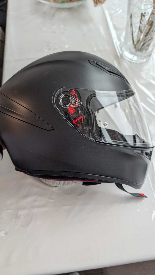 AGV K1 Helmet (XS) with Sena Bluetooth Communicator