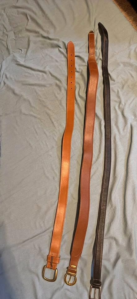 3 Genuine Leather Women’s Belts – Made in Italy & Australia
