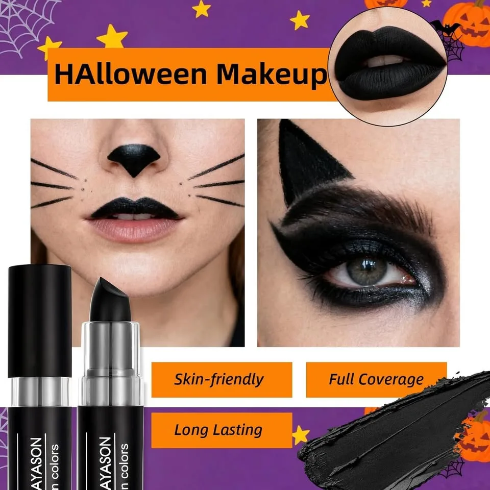 New~Cat Acc, Ears Headband, Lipstick, Eyeliner, Tail image indicator(3)