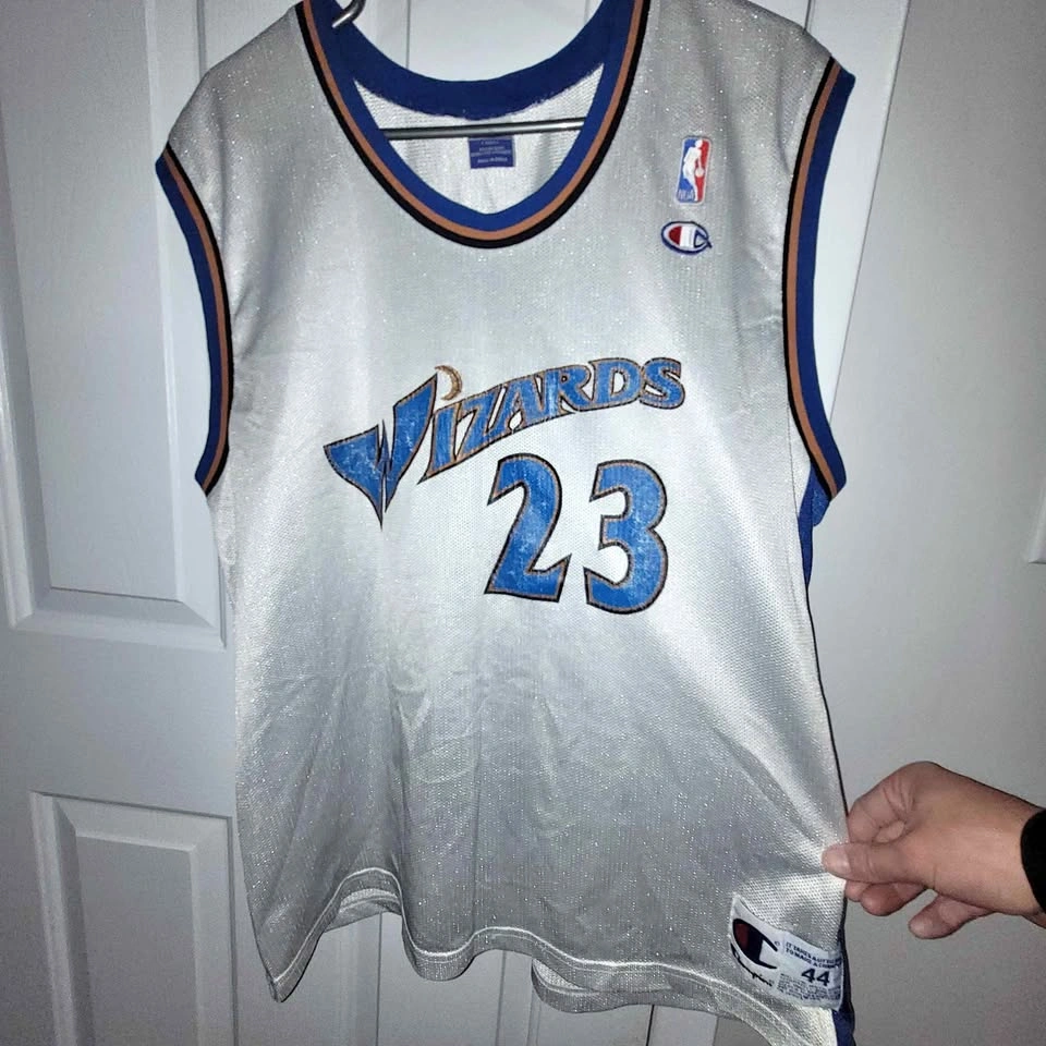 Michael Jordan Wizards Champion NBA Jersey / LG