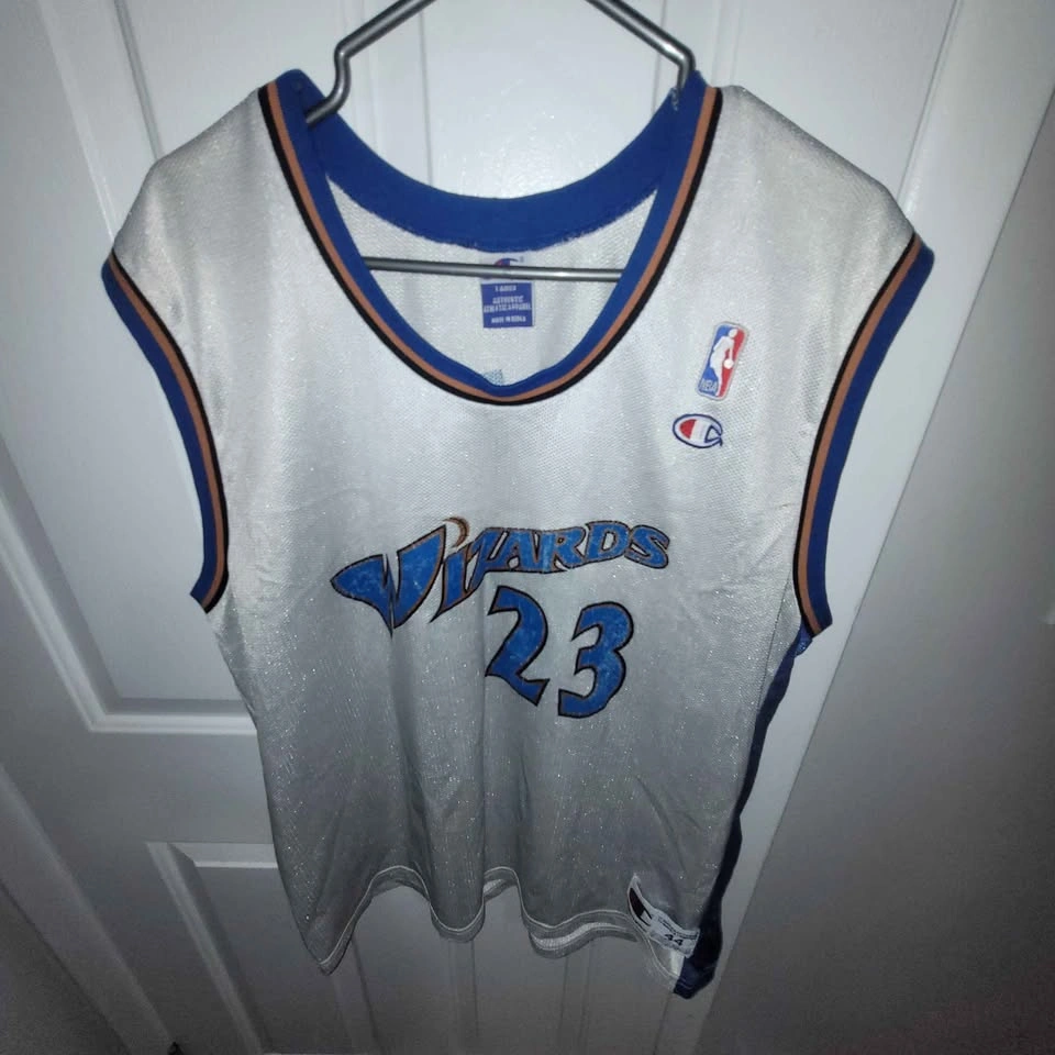 Michael Jordan Wizards Champion NBA Jersey / LG - photo 5