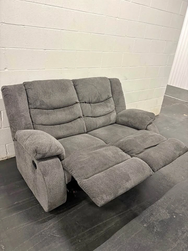 Gray Recliner Couch / Recliner Sofa - Delivery Available