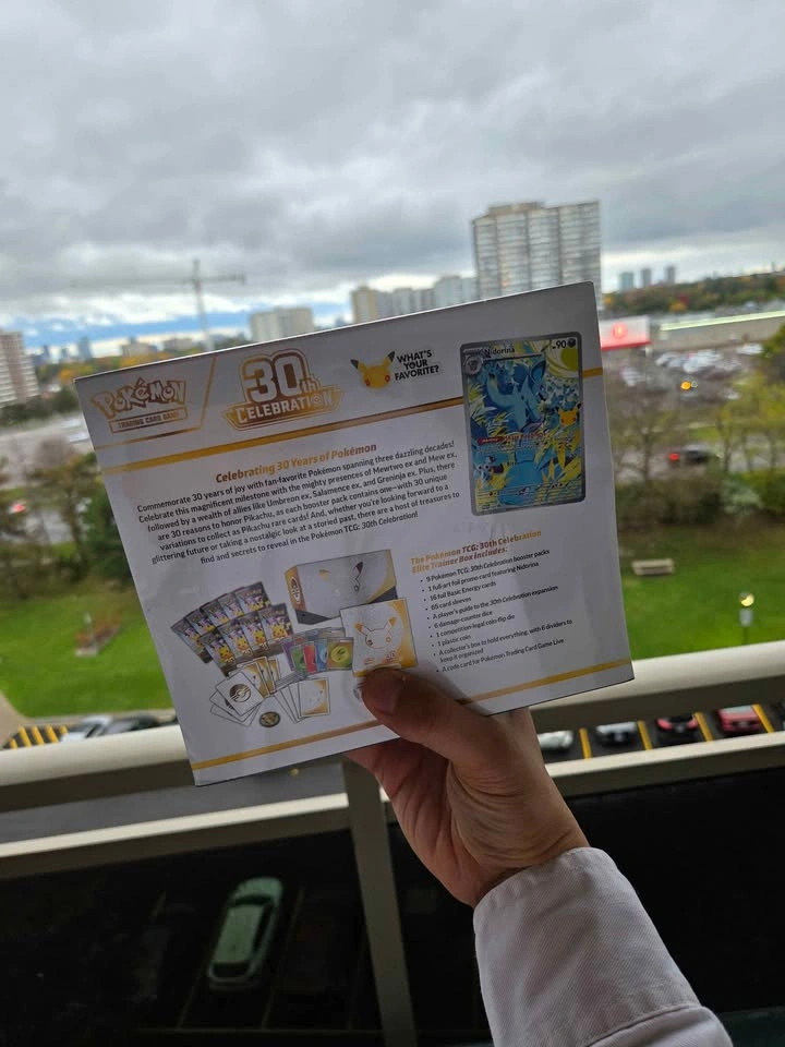 Sealed Pokémon TCG: 30th Celebration Elite Trainer Box - photo 4