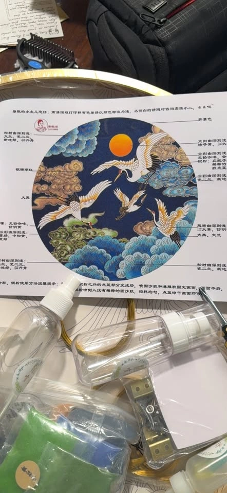 Cloisonne Enamel Painting DIY Craft Kit - photo 3