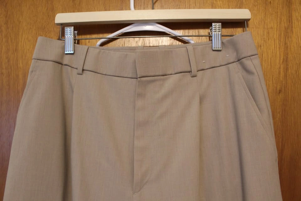 Cream baggy dress pants - photo 2