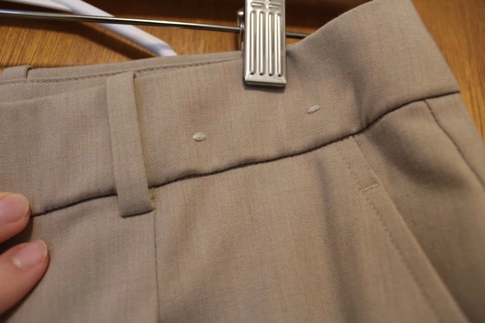 Cream baggy dress pants - photo 3