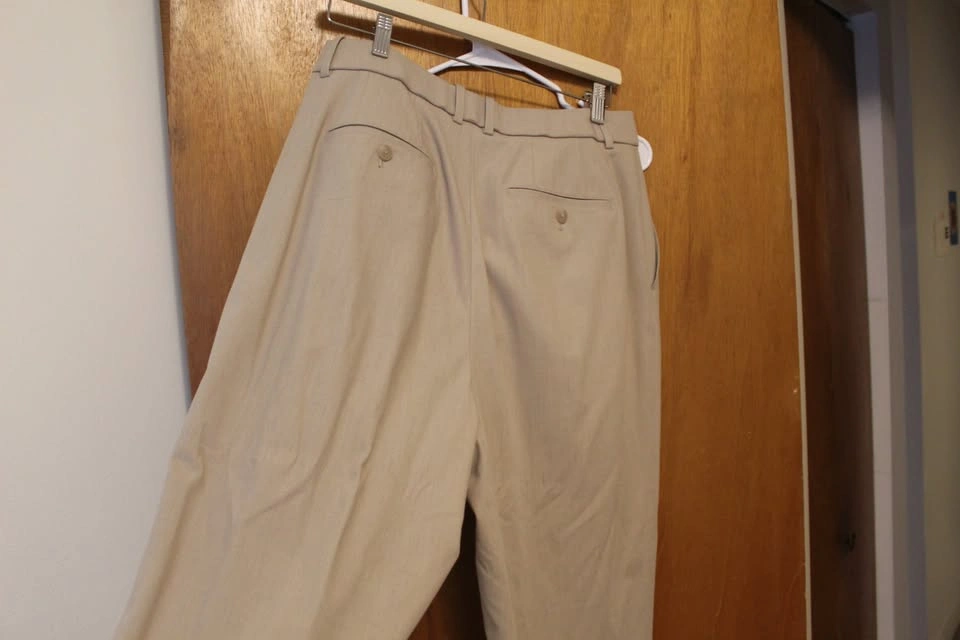 Cream baggy dress pants - photo 4