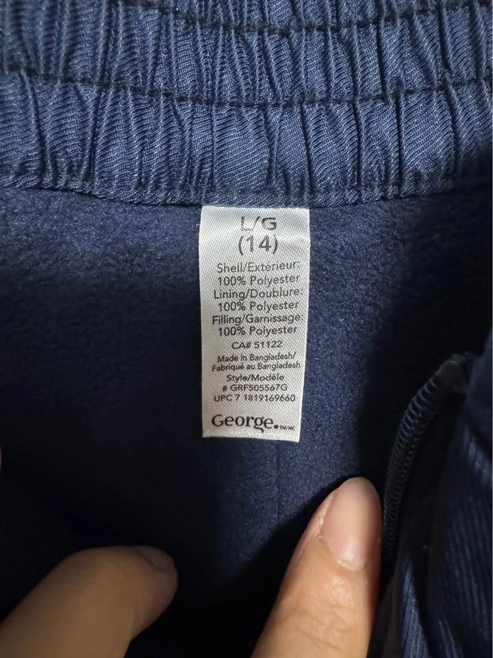Snow pants youth size L (14) with suspenders - photo 2