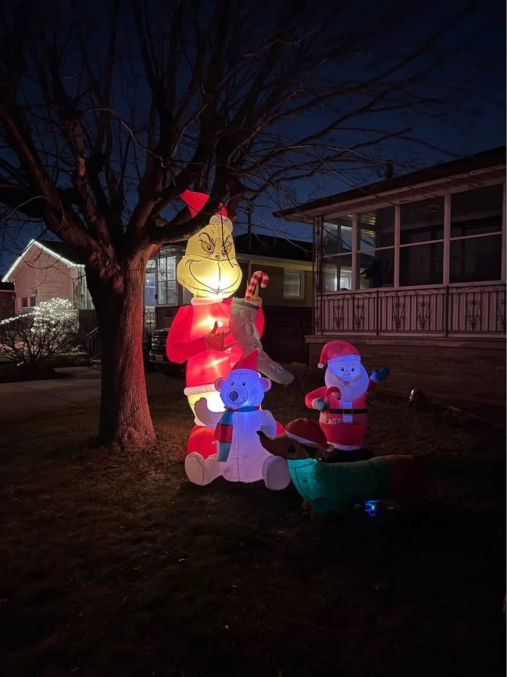 Christmas inflatable decorations