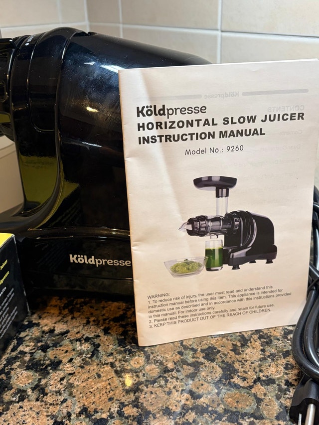 Koldpresse Horizontal Slow Juicer - photo 3