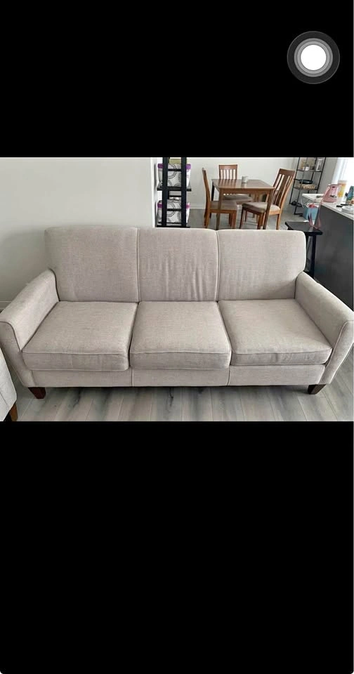 Beige Sofa Set 5 Seater | Moving Sale