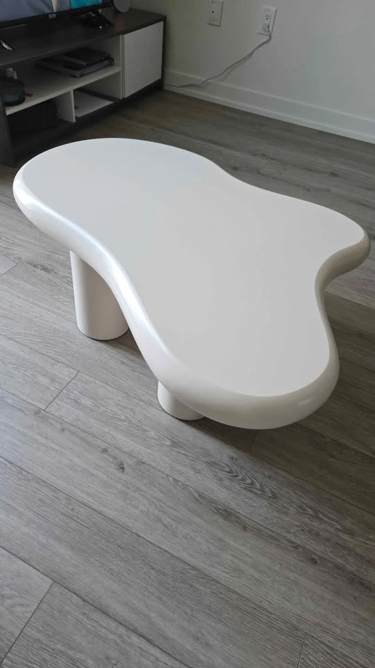 Modern Cloud White Coffee Table - photo 2