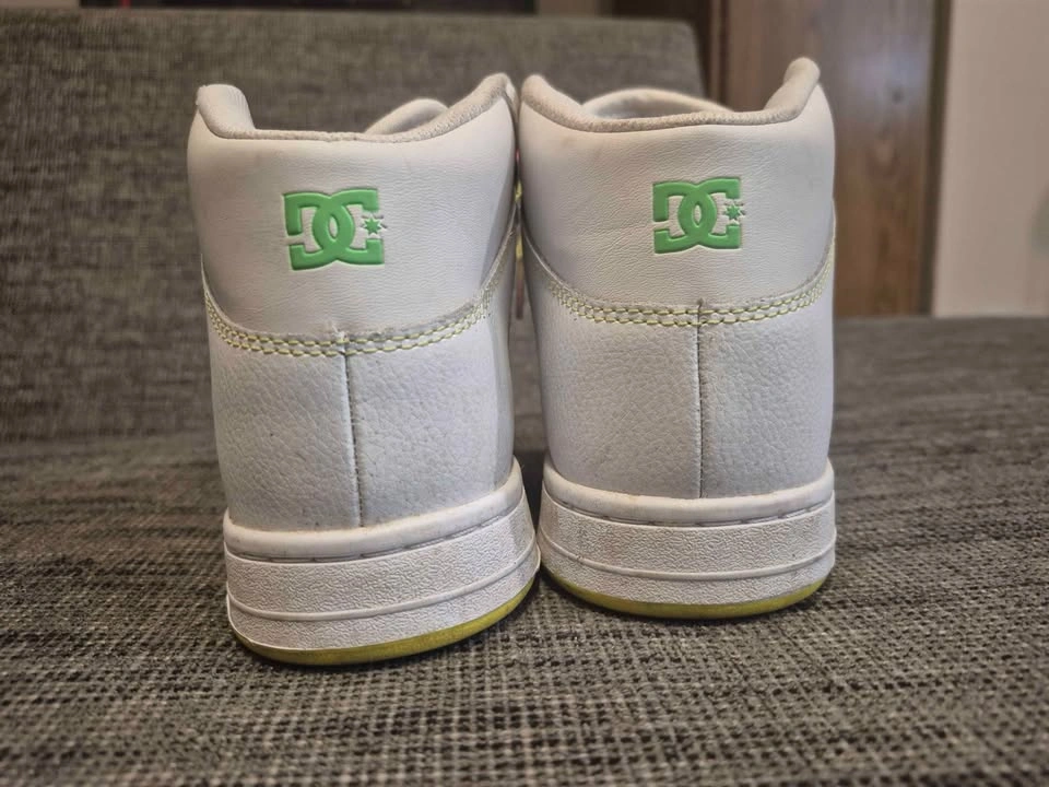 DC Shoes Girl's Manteca 4 Hi White Size 5.5 - photo 3