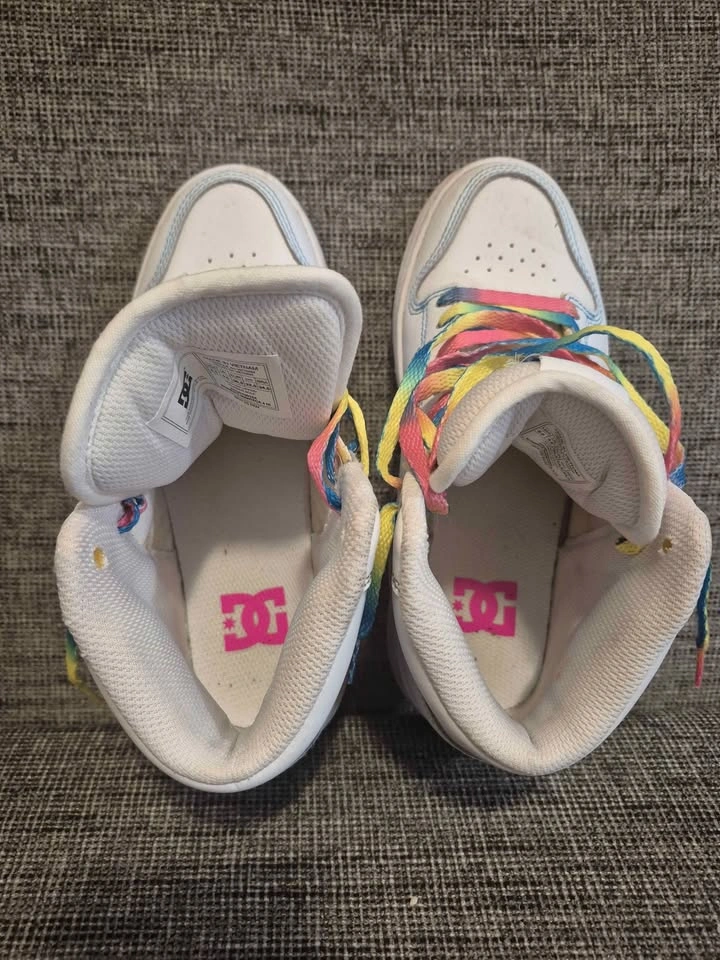 DC Shoes Girl's Manteca 4 Hi White Size 5.5 - photo 4
