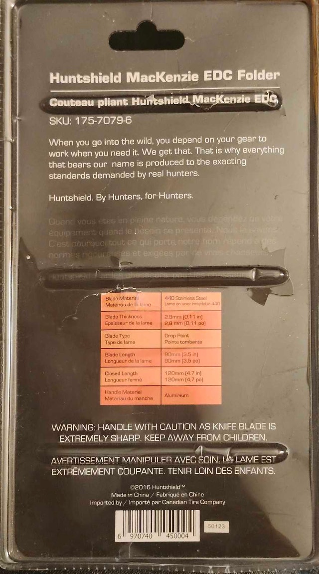 Huntshield MacKenzie EDC Folder - photo 2