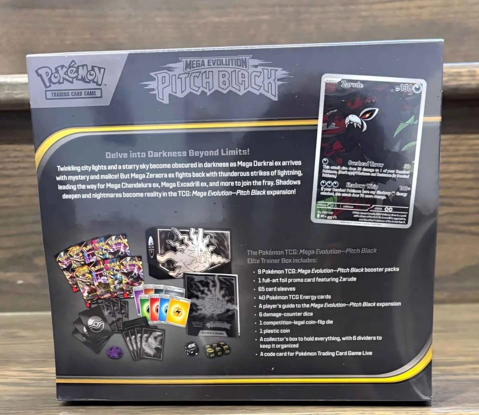 Pokemon Pitch black Elite Trainer Box(ETB) - photo 2