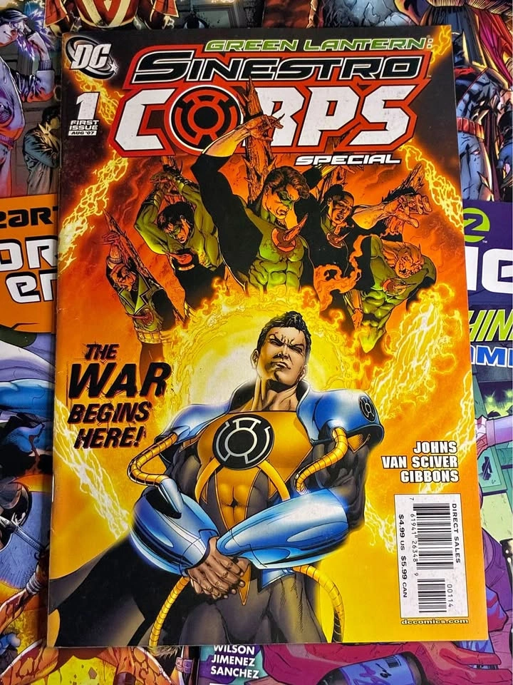 Green Lantern: Sinestro Corps First Issue Comic