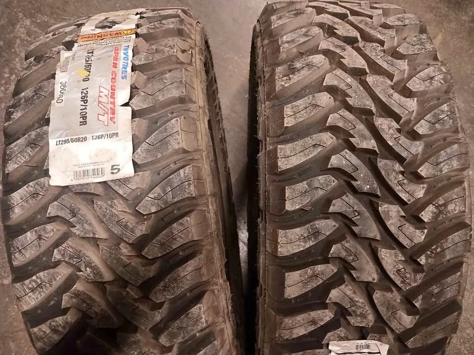 LT 295 60 r20 Toyo Open Country MT Tires - New thumbnail
