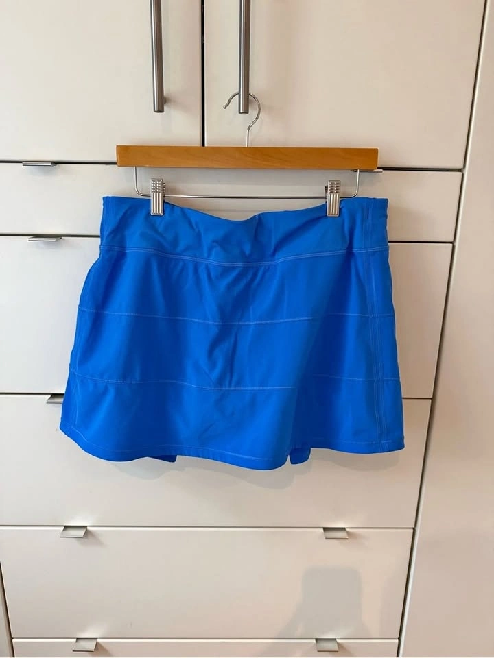 Lululemon Pace Rival Mid-Rise Skirt Long – Pipe Dream Blue – Siz - photo 3