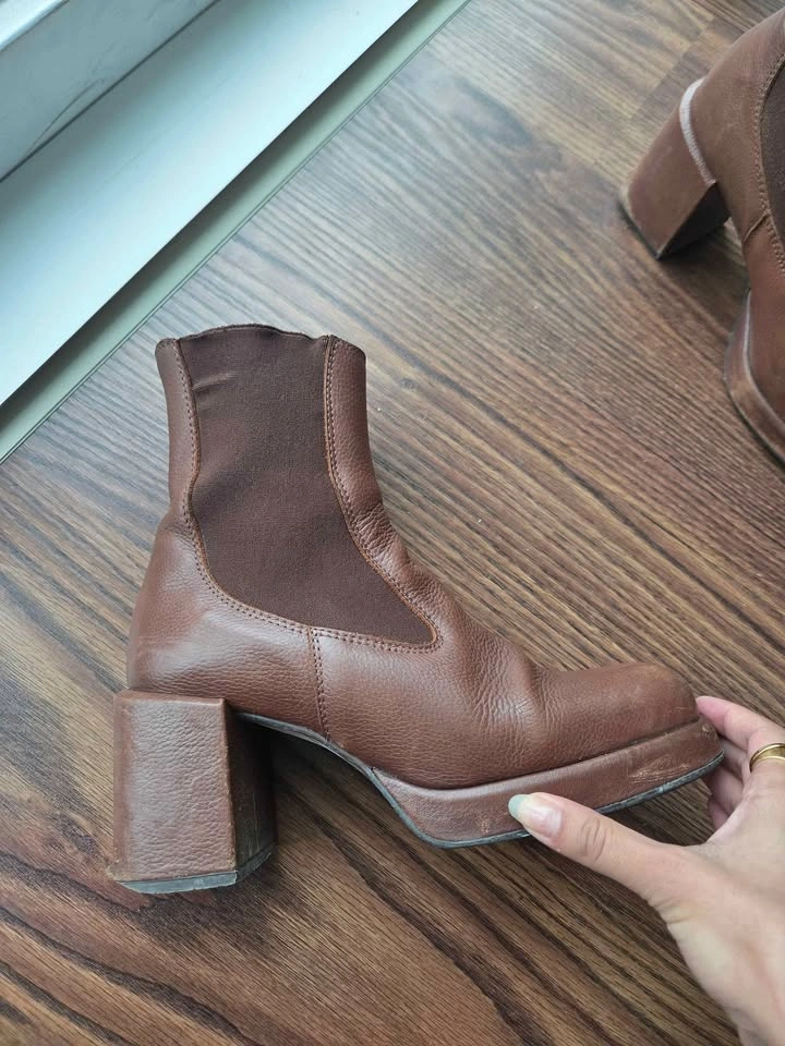 L'Intervalle 100% Leather Ankle Boots - photo 2