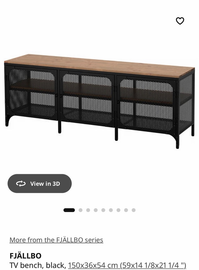 Ikea TV bench