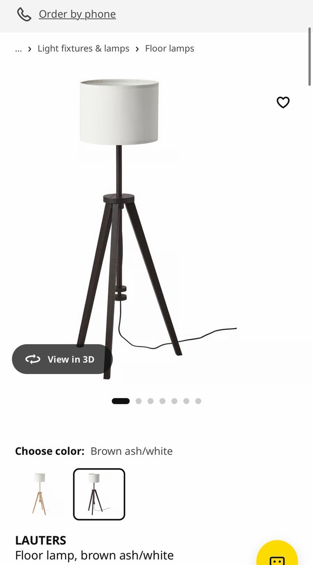 Ikea floor lamp