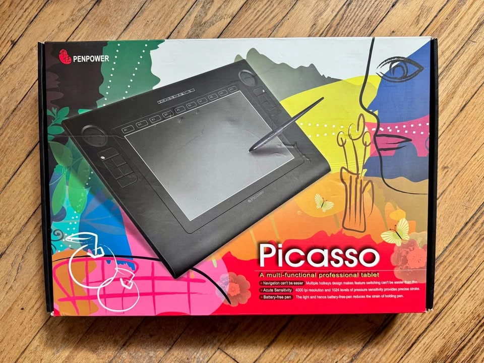 Penpower Picasso Professional Graphics Tablet - like new - photo 2