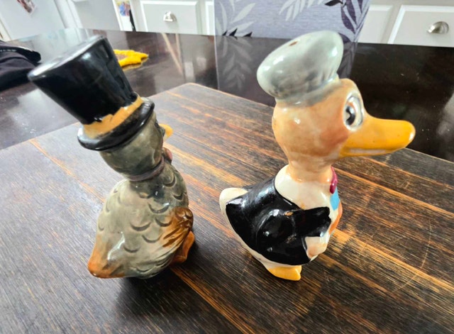 Charming Retro Novelty Ducks Salt & Pepper - photo 3