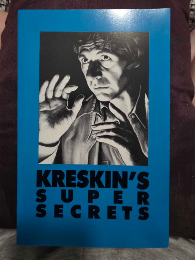 Rare Vintage Find! Kreskin's Super Secrets Paperback Book