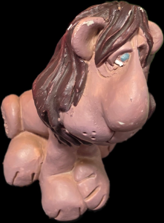 Russ Berrie "Lion" Figurine by Kathleen Kelly